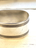 French silver plate napkin ring