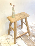 Rustic elm stool A
