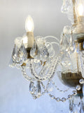 Vintage 8 arm Venetian chandelier