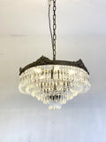 Large vintage multi-tier chandelier