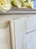 Painted Victorian pine kitchen cabinet
