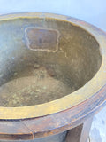 Antique brass 'copper' in stand