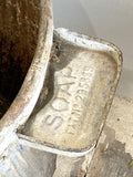 Early 1900's galvanised dolly tub D