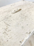 Rustic Hungarian step stool