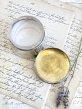 Sterling silver dressing table pot 1912