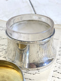 Sterling silver dressing table pot 1912