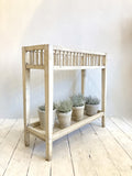 Antique French plant stand with original paint