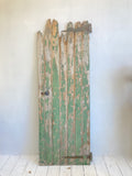 Rustic old doors with green paint - 3 available