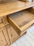 C19th pine dresser