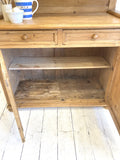 C19th pine dresser