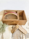 Vintage shoe cleaning or housemaids box