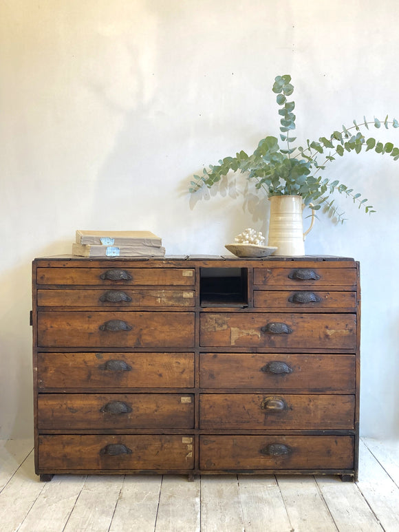 Rustic Victorian Workshop Drawers RESERVED