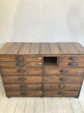 Rustic Victorian Workshop Drawers RESERVED