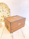 Victorian mahogany writing box