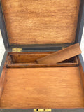 Victorian mahogany writing box
