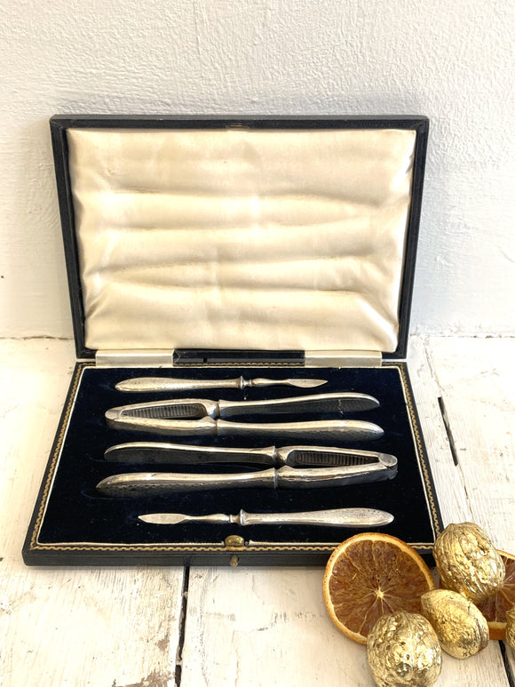 Early 1900's boxed crackers & picks