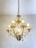 Antique birdcage with superior crystals