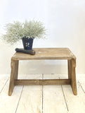 Rustic old stool