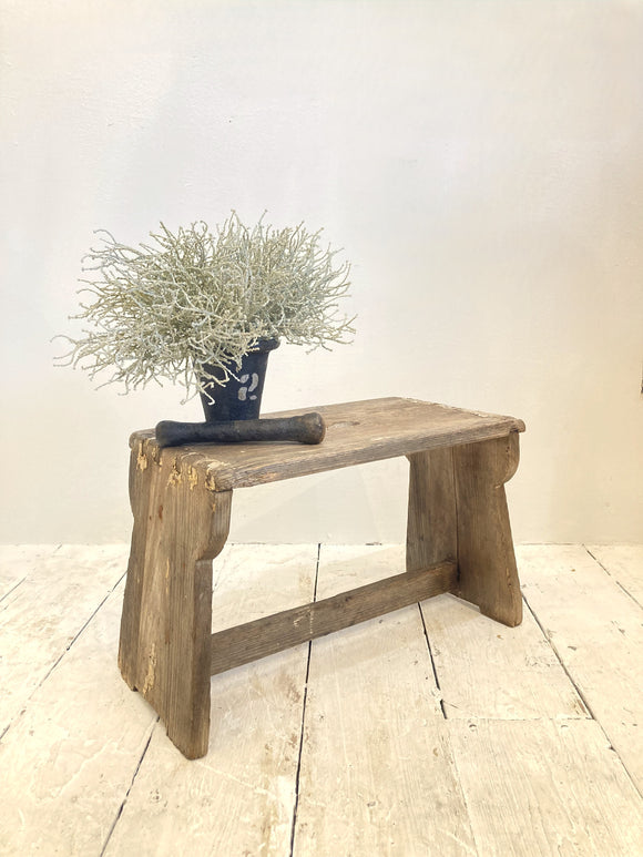 Rustic old stool