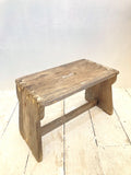 Rustic old stool