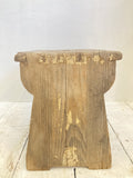 Rustic old stool