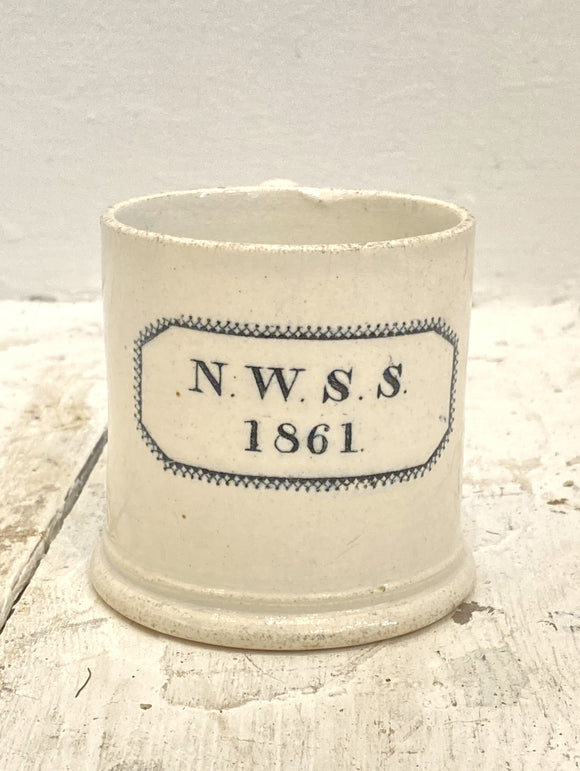 Mid-Victorian Sunday School mug