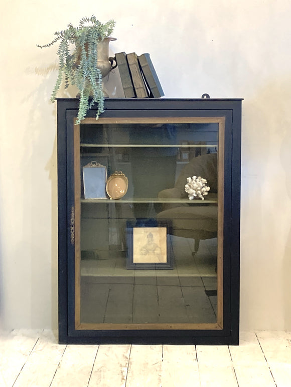 Large antique French display cabinet