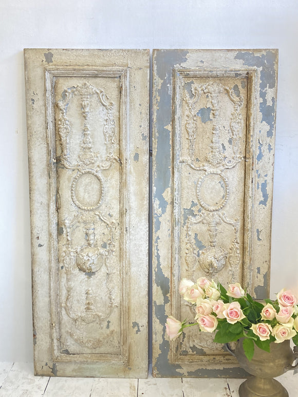 Pair of decorative French panels