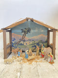 Vintage French nativity