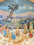 Vintage French nativity