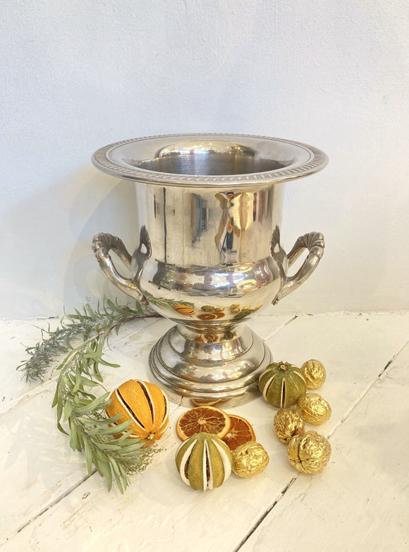 Vintage silver plated champagne bucket