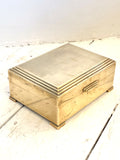 Art Deco brass box