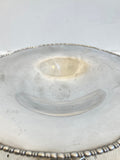 Antique silver plated compote