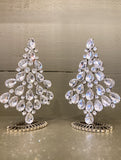 Clear crystal Christmas tree