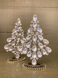 Clear crystal Christmas tree