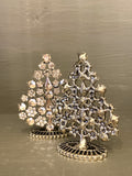 Little champagne crystal Christmas trees
