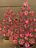 Little pink crystal Christmas trees