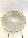 Vintage galleried tray