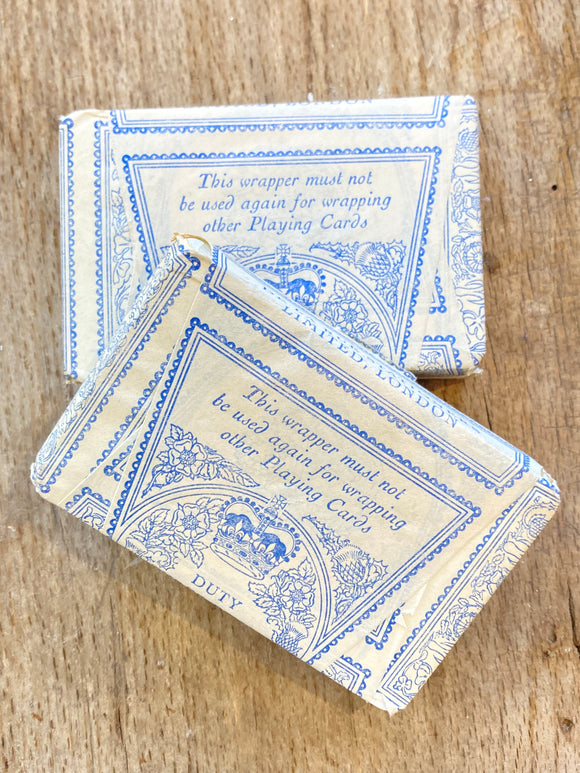 Vintage playing cards