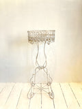 Victorian wire plant stand