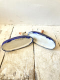 Pair of Victorian Staffordshire Greyhound Pen Stands