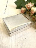 German 800 silver cigarette box