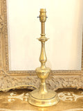 Brass table lamp