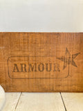 Vintage Argentinian Armour crate