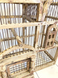 Rustic French birdcage
