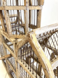 Rustic French birdcage