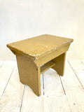 Vintage stool with original paint
