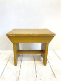 Vintage stool with original paint