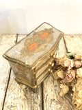 Vintage Florentine tabletop drawers - white