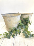 Rustic old buckets